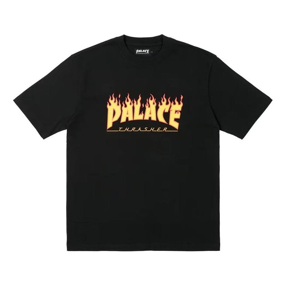 Palace x Thrasher T-shirt 'Black' P25THTS002