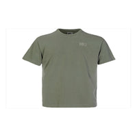 Men's Nike NAI-KE Cha Nai-Ke Cha Series Casual Breathable Solid Color Short Sleeve Green T-Shirt DV5253-386