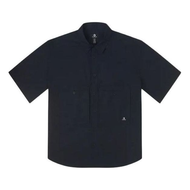 Converse Wordmark Utility Shirt 'Black' 10026433-A01