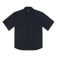 Converse Wordmark Utility Shirt 'Black' 10026433-A01