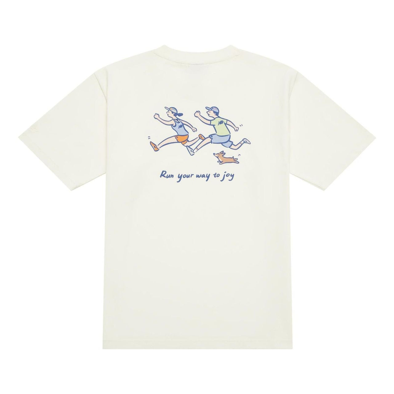 New Balance Running Duo Graphic T-Shirt 'Ivory' NEE26121-IV