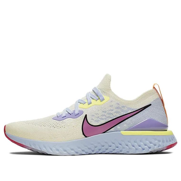 Nike Epic React Flyknit 'White Purpleblue Purple' CJ7794-164