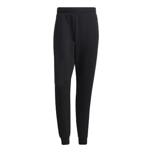 Men's adidas neo Sw Dk 3s Tp Knit Bundle Feet Sports Pants/Trousers/Joggers Black HA0797