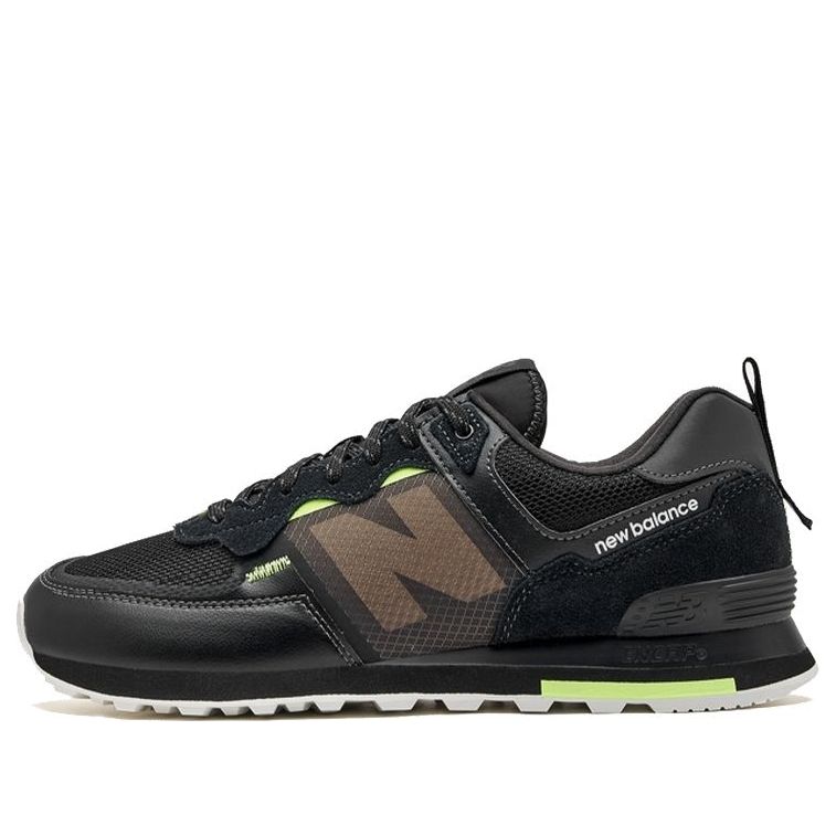 New Balance 574 'Black Bleached Lime Glow' ML574IDC
