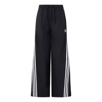 (WMNS) adidas Originals Oversize Track Pants Asia Sizing 'Black White' JJ3359