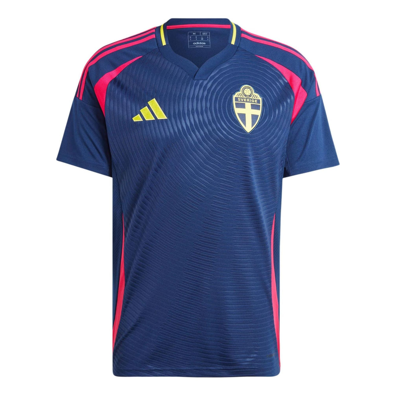 adidas Sweden 24 Away Soccer Jersey Asia Sizing 'Blue' IN1099