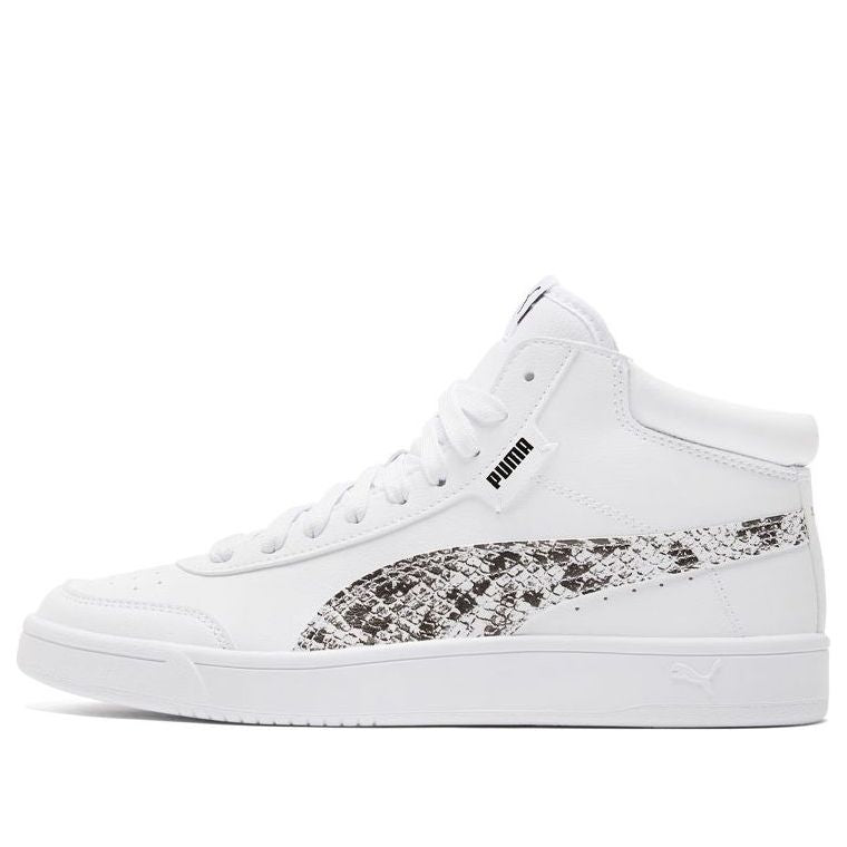 (WMNS) PUMA Court Legend Mid-Casual Shoes White 382505-01