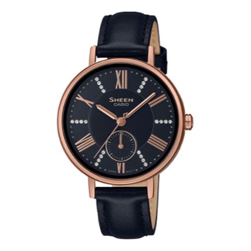 CASIO SHEENSeries es Black Analog SHE-3066PGL-1A