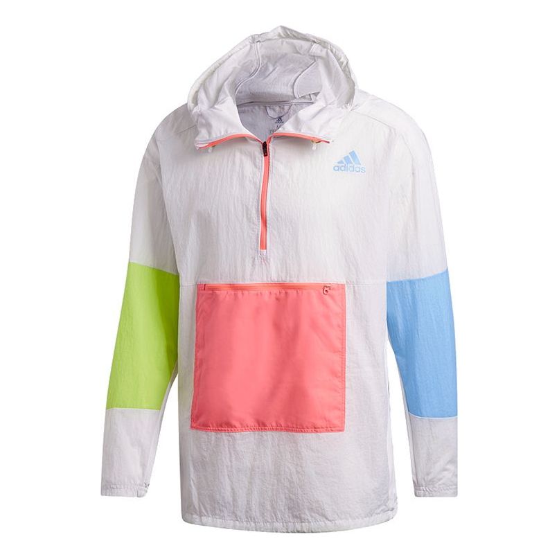 adidas ADAPT Jacket M Running Colorblock Sports Gray GC8606
