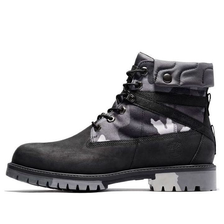 Timberland Heritage EK+ 6 Inch Waterproof Wide-Fit Boot 'Grey Camouflage' A29P7001