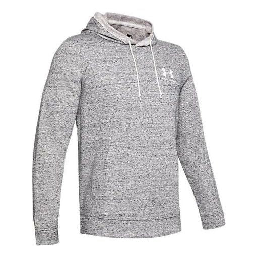 Men's Under Armour Kangaroo Pocket Gray White 1329291-112