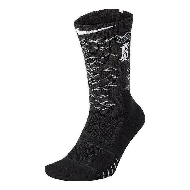 Nike Kyrie Elite Quick Crew Socks 'Black White' SX6284-905