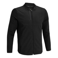 Under Armour Golf Sports Zipper Coat Male Black 1360510-001