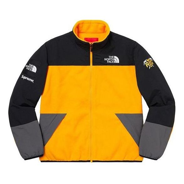 Supreme x The North Face RTG Fleece Jacket 'Yellow Black' SUP-SS20-408