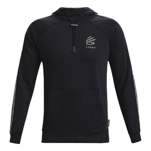 Under Armour Curry Long Sleeve Hoodie 'Black' 1366626-001