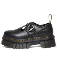 (WMNS) Dr. Martens Audrick Nappa Lux Platform Mary Jane 'Black' 30685001