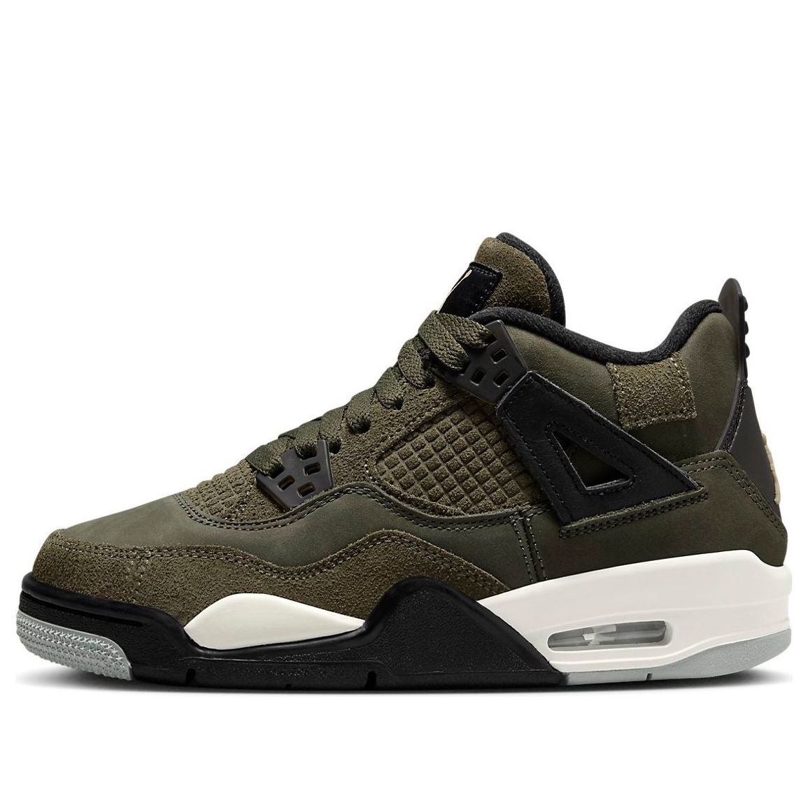 (GS) Air Jordan 4 Retro SE 'Craft - Olive' FB9928-200