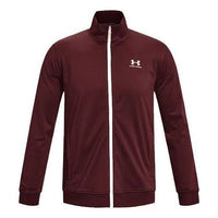 Under Armour Sportstyle Tricot Training Jacket 'Burgundy' 1329293-690