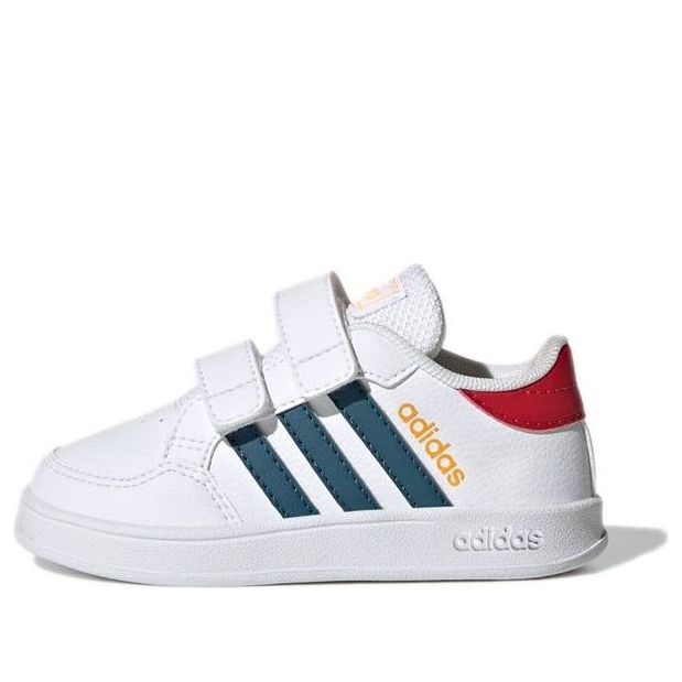 (TD) adidas Breaknet Shoes 'Cloud White Orbit Indigo Scarlet' GZ7646