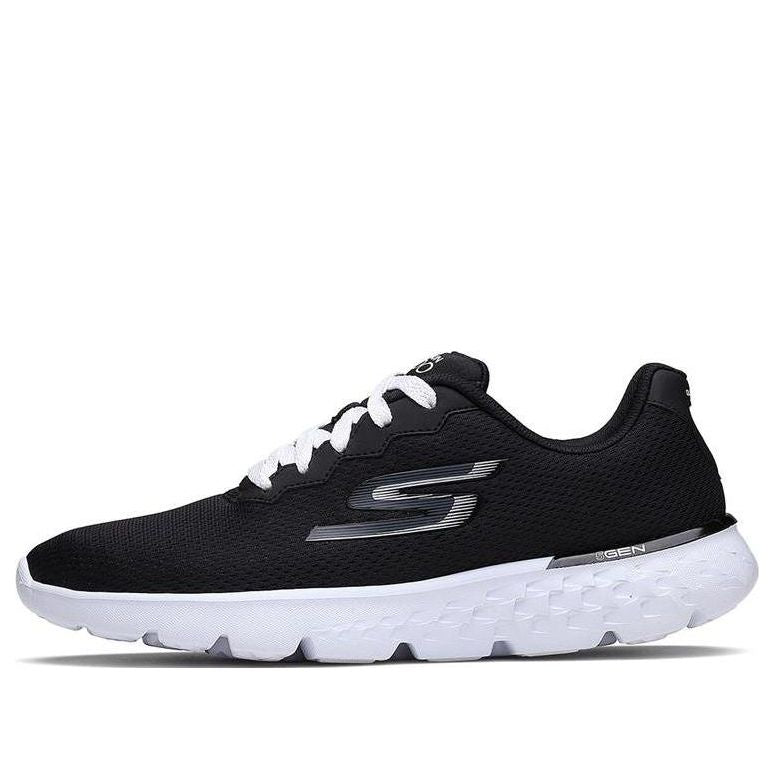 (WMNS) Skechers GO RUN 400 'Black' 14351-BKW