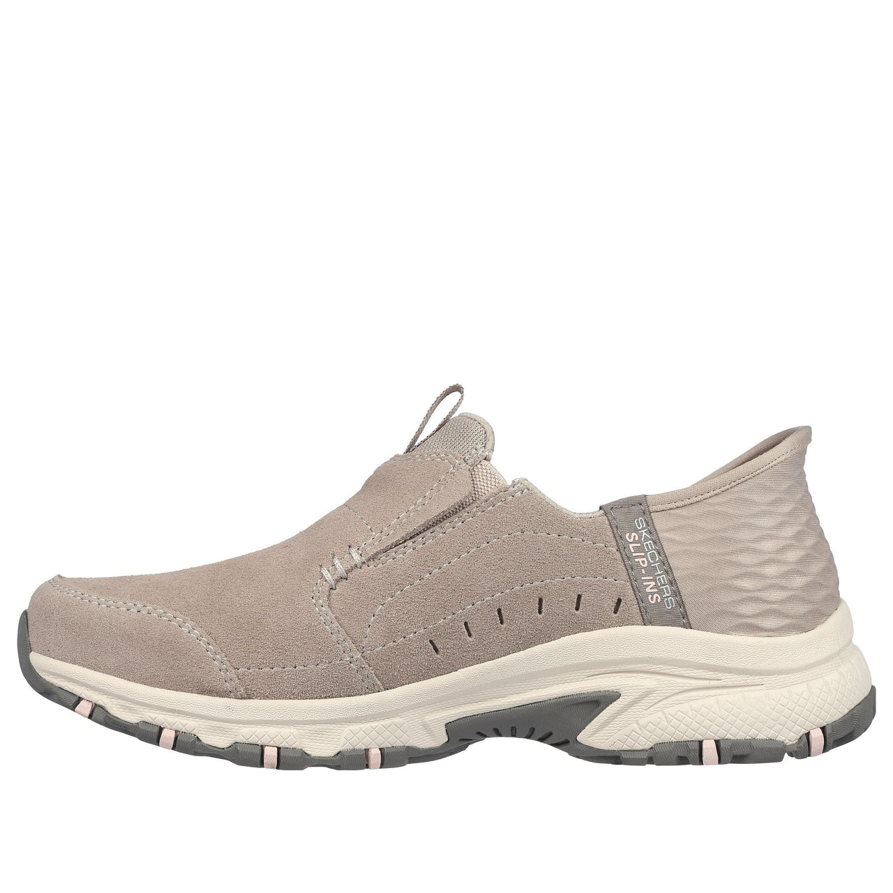 (WMNS) Skechers Slip-ins Hillcrest 'Taupe' 180016-TPE