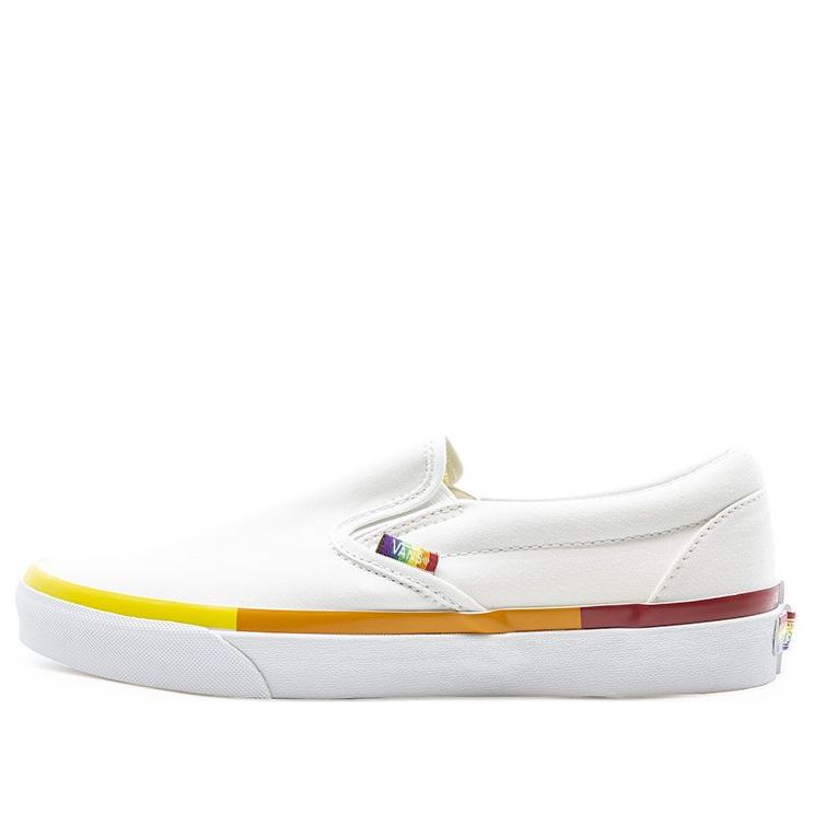 Vans Classic Slip-On White/Yellow VN0A5AO82E6
