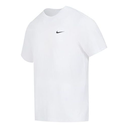 Nike Dri-FIT UV Hyverse Short Sleeve Fitness Tops 'White' DV9840-100