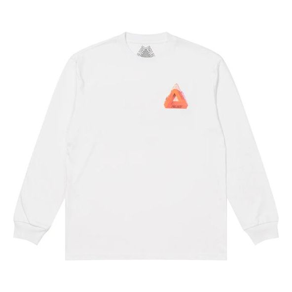Palace FW21 Chapping Long Sleeve 'White' P21LS009