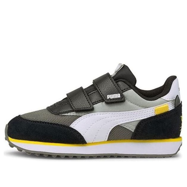 (PS) PUMA Future Rider Animals Running Shoes Black/White 368741-01