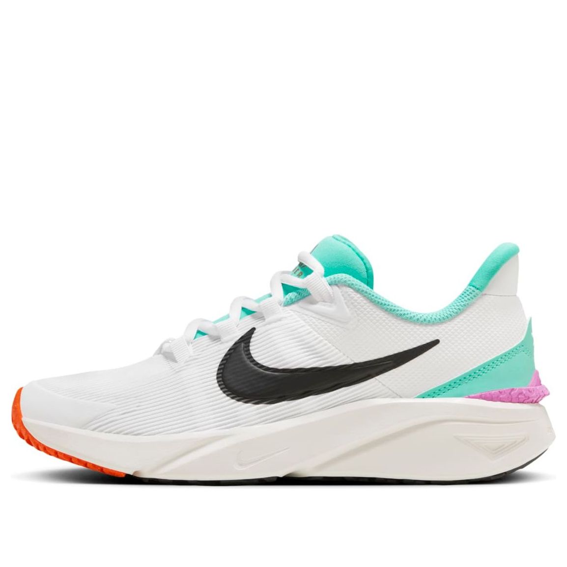 (GS) Nike Star Runner 4 Next Nature SE 'White Orange Green Frost' HQ1187-101
