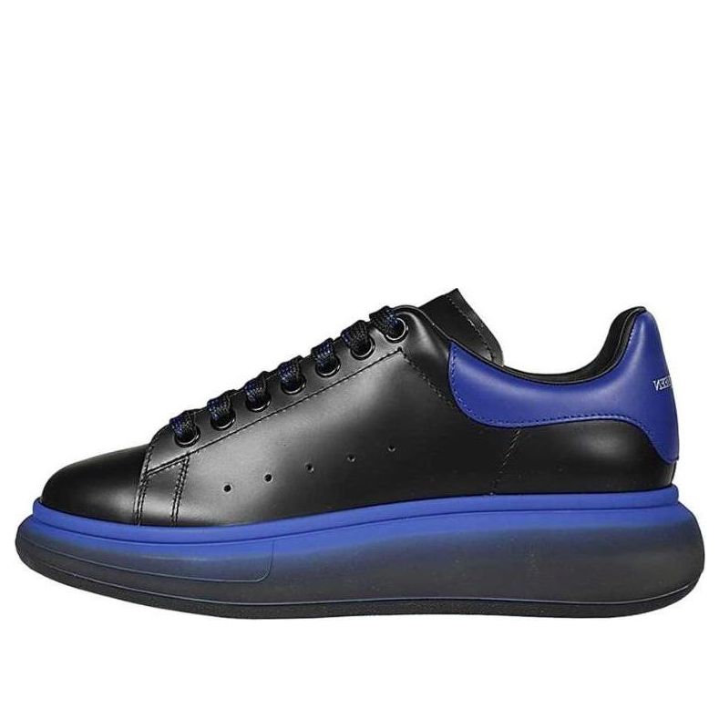 Alexander McQueen Oversized Sneakers 'Black Blue' 757709WIE878712