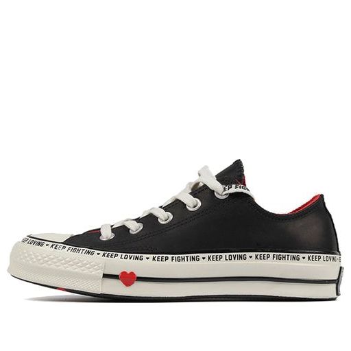 (WMNS) Converse Chuck 70 Low 'Love Graphic - Black' 563473C