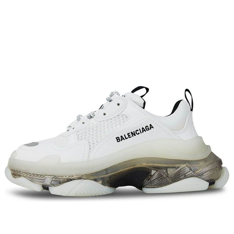 (WMNS) Balenciaga Triple S Sneaker 'Clear Sole - White Grey' 544351W2GS19012