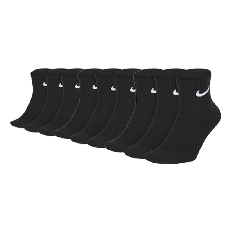 Nike Everyday Lightweight Mid Tops Sports Training Socks Unisex Black SX7677-010