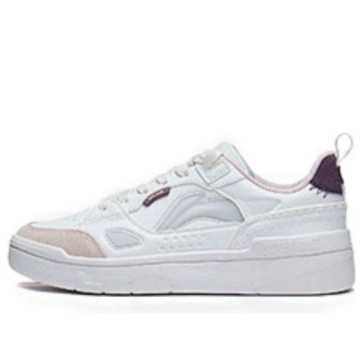 (WMNS) Li-Ning COMMON 80s 'White Grey' AGCT228-2