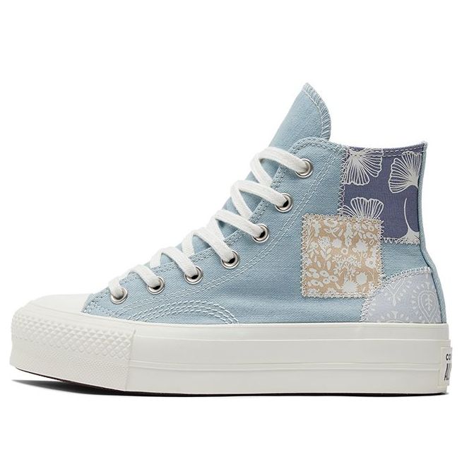 (WMNS) Chuck Taylor All Star Lift Platform 'Denim Patchwork' A06821C