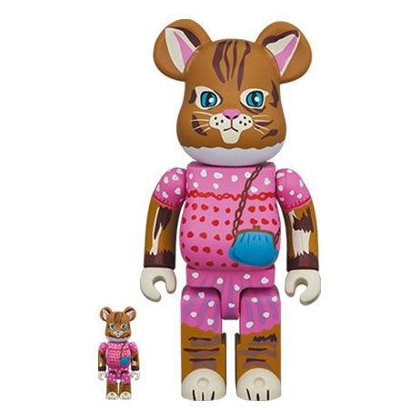 BE@RBRICK Nathalie Lete Minette Small Pink 100%+400% NATHALIE