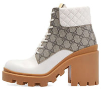 (WMNS) Gucci GG Ankle Boot 'Beige' 659691-UC810-9066