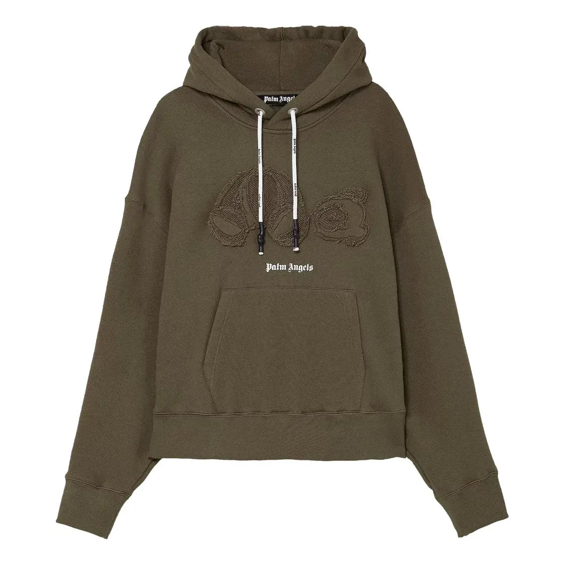 Palm Angels SS21 Gd Bear Hoodie 'Military' PMBB058S21FLE0055601