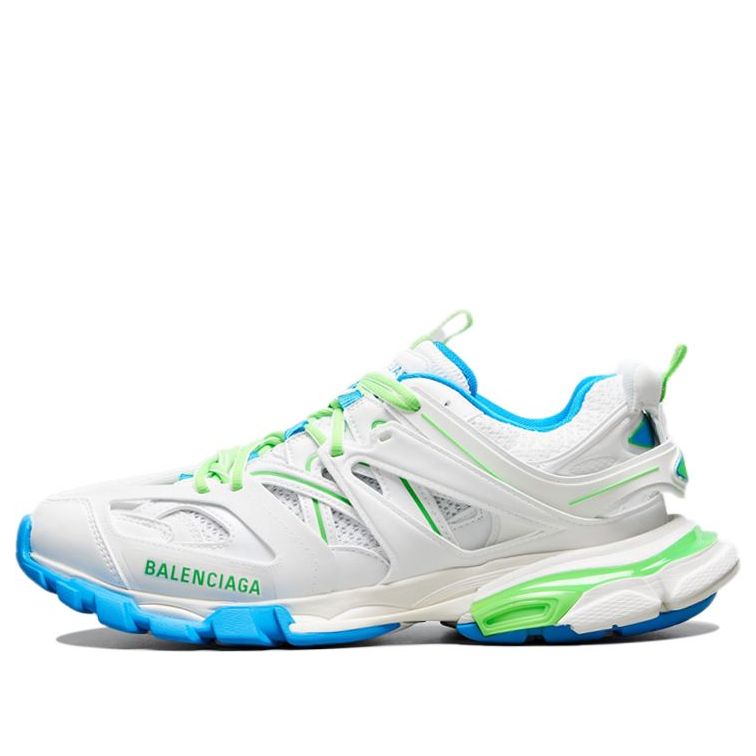 (WMNS) Balenciaga Track Sneaker 'White Green' 542436W3AC49034
