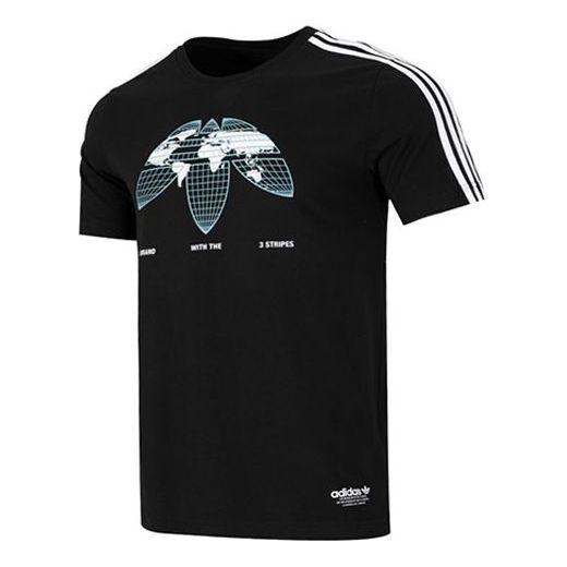 adidas originals Graphics United T-shirt 'Black' HF4906