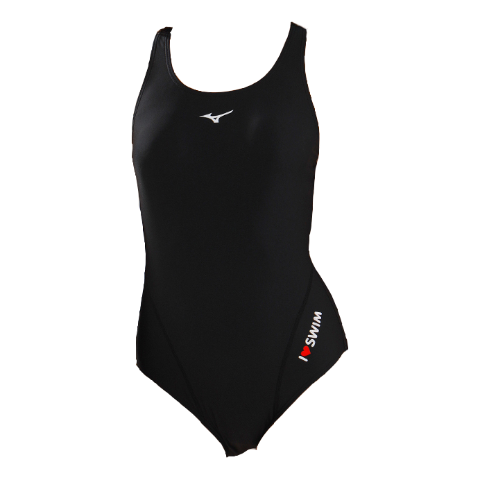 (WMNS) Mizuno Nylon One Piece Swimsuit 'Black' N2CA1352