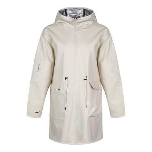 (WMNS) Nike AS Sportswear Tech Pack Coat 'Light Cream' AR2844-271