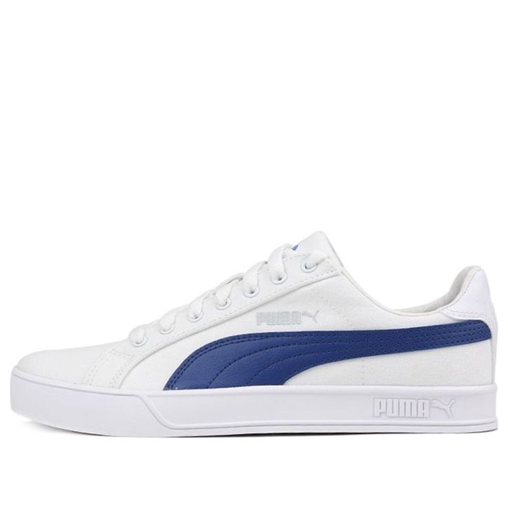PUMA Smash Vulc Canvas 'White Limoges' 374754-04