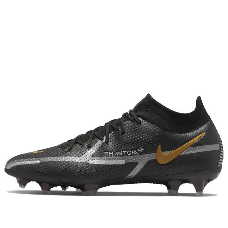 Nike Phantom GT2 Elite DF FG 'Black Metallic Gold' CZ9889-007