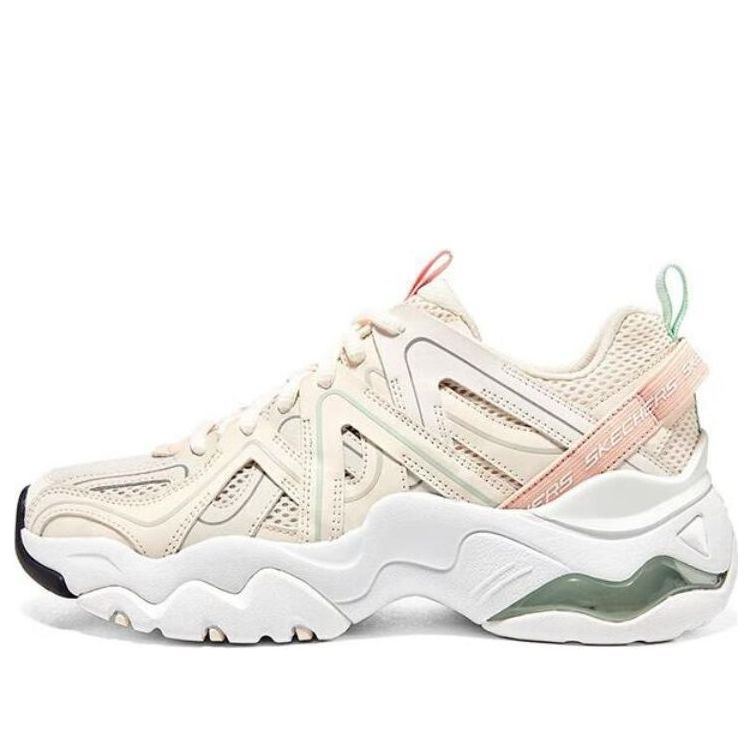 (WMNS) Skechers D'LITES 3.0 AIR 'White' 896233-NTMT