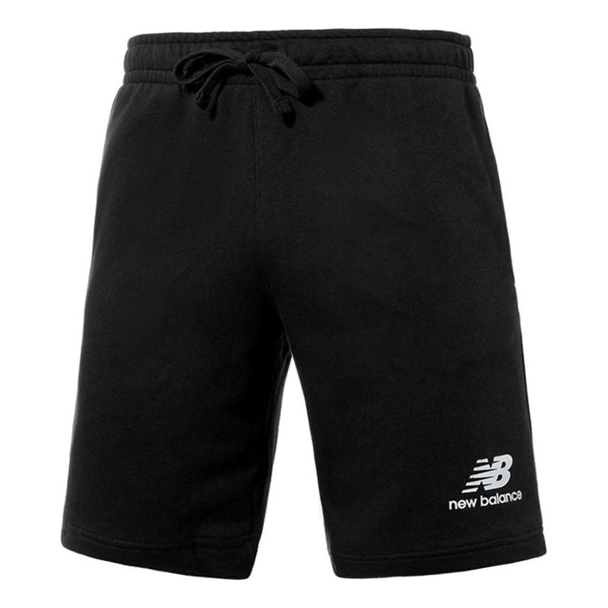 New Balance Essentials Stacked Logo French Terry Short 'Black' MS31540-BK