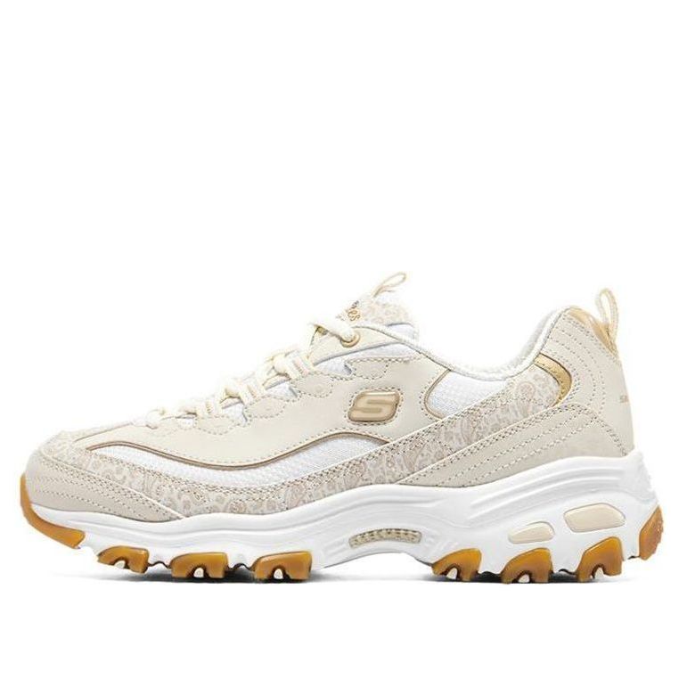 (WMNS) Skechers D'lites 4.0 'Cream' 896135-OFWT