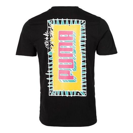 PUMA Graphic Logo Tee 'Black' 579124-01