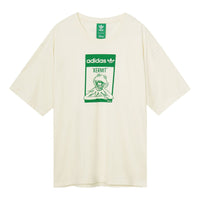 adidas originals Tee Kermit F Printed Unisex Milky-white GQ4152